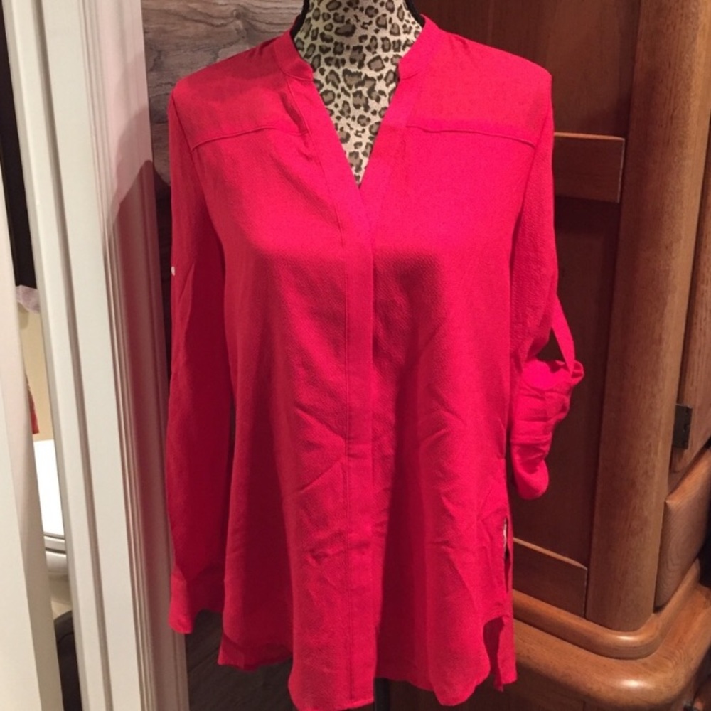 Brand new $475 Badgley Mischka top/tunic